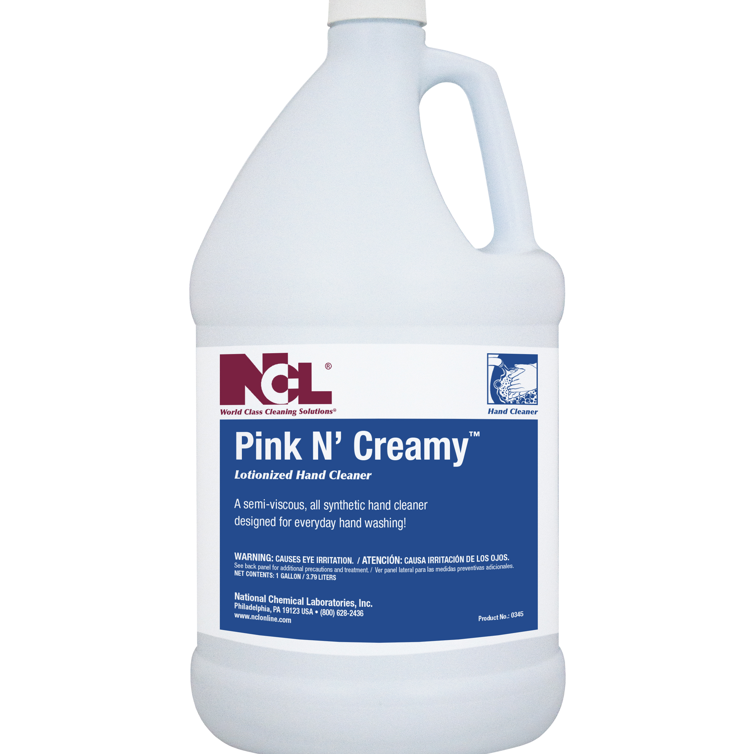  PINK N' CREAMY Lotionized Hand Cleaner 4/1 Gal. Case (NCL0345-29) 
