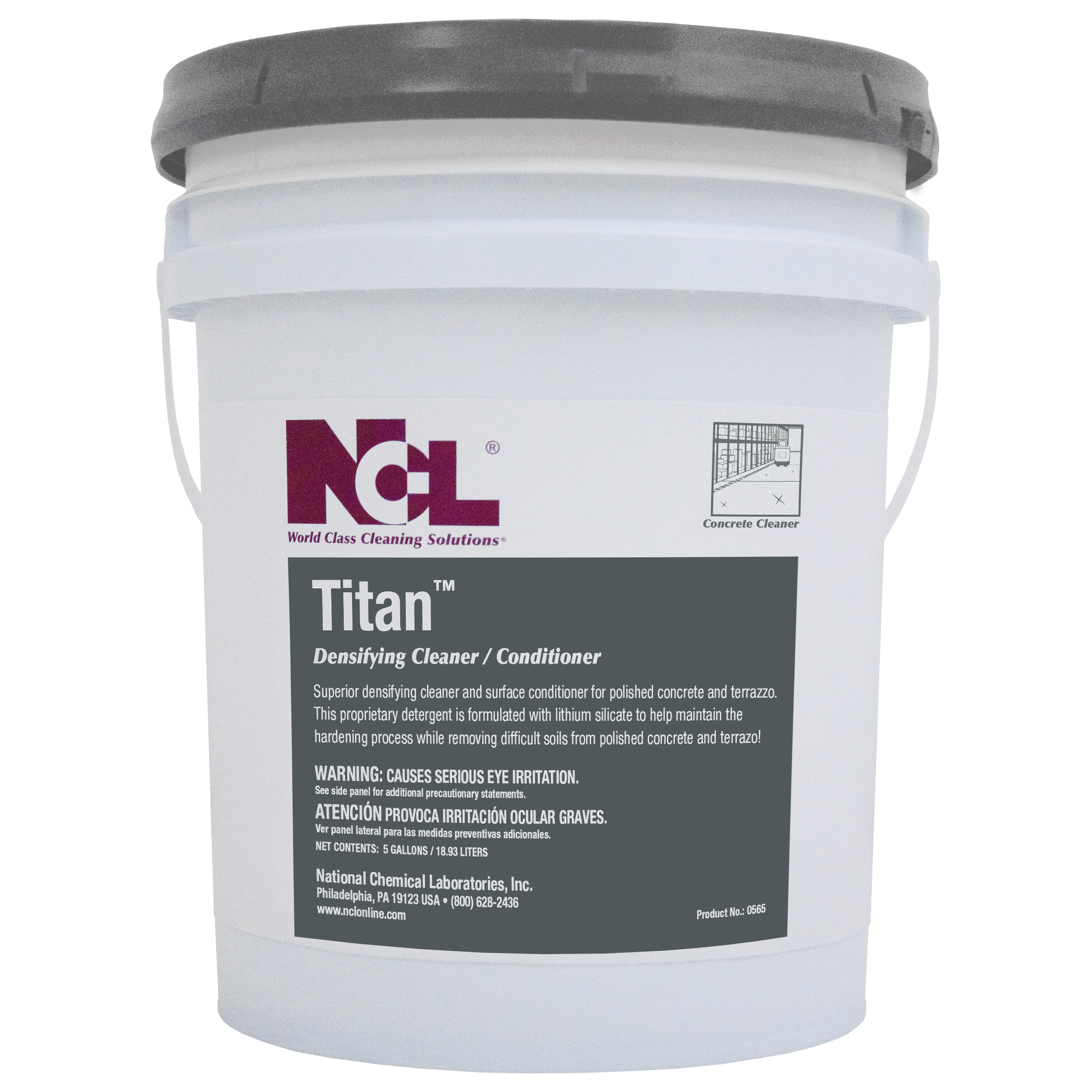  TITAN Densifying Cleaner / Conditioner 5 Gal. Pail (NCL0565-21) 