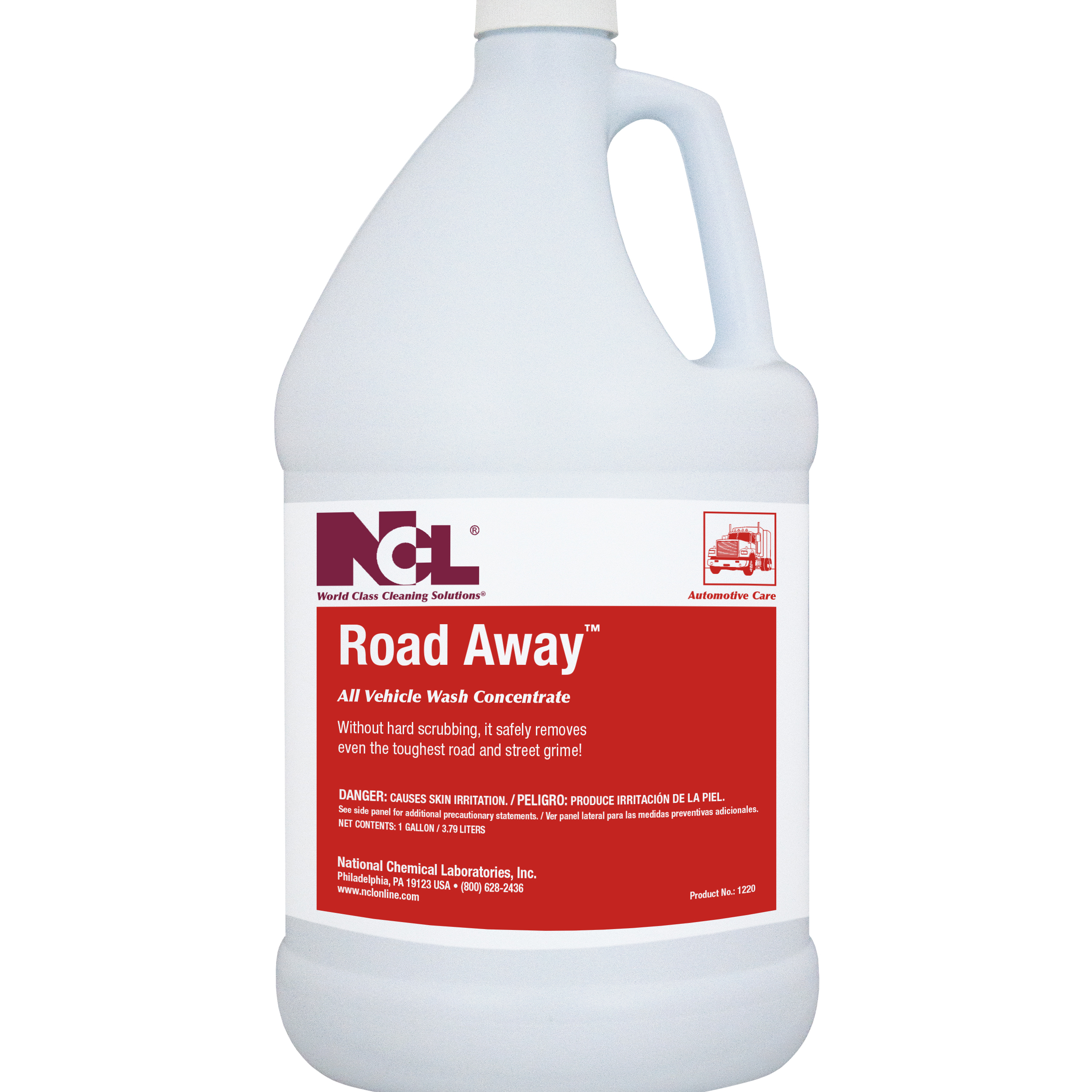  ROAD AWAY All Vehicle Wash Concentrate 4/1 Gal. Case (NCL1220-29) 