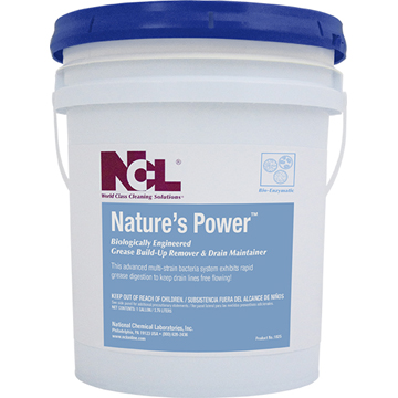  NATURE'S POWER Grease Build-Up Remover & Drain Maintainer 5 Gal. Pail (NCL1825-21) 