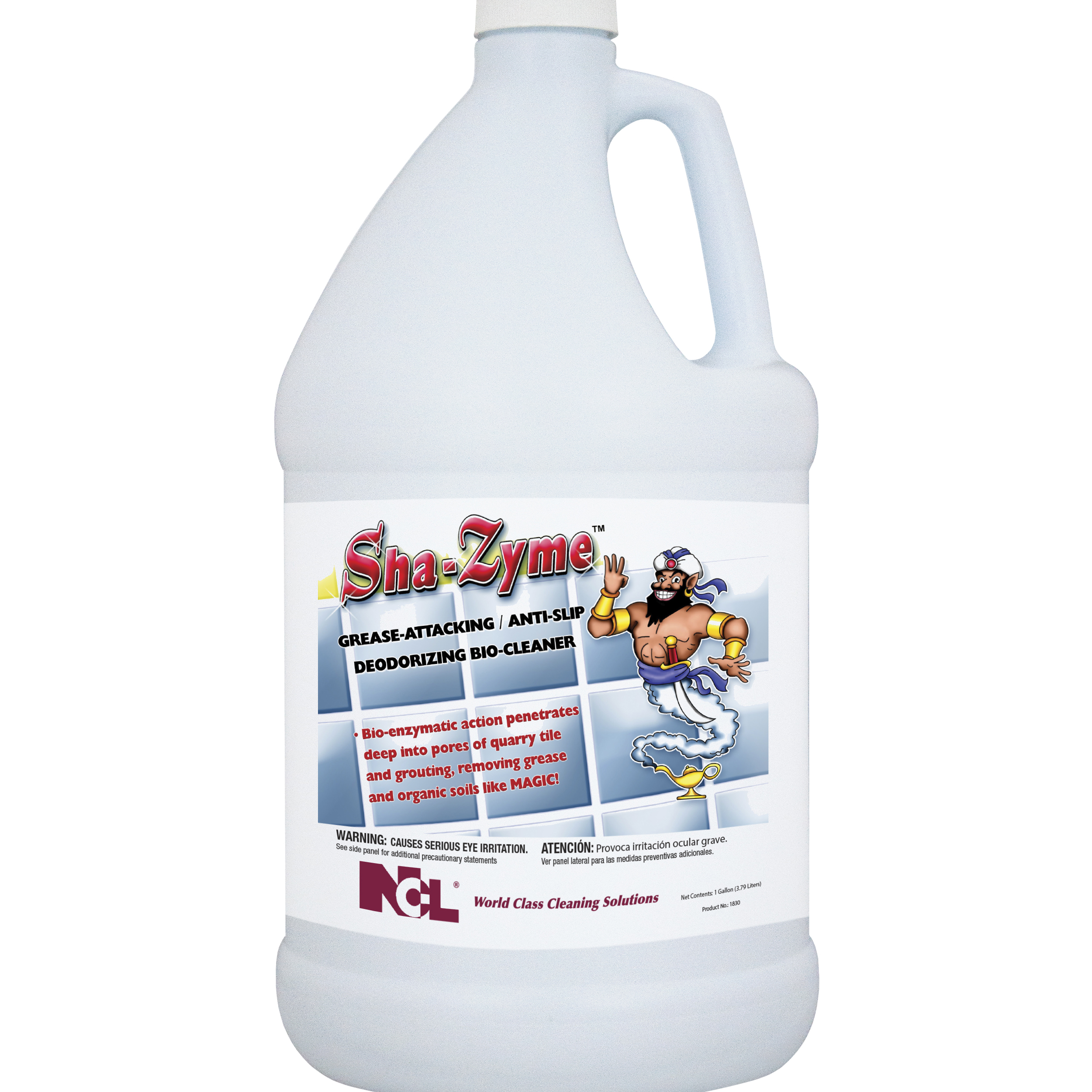  SHA-ZYME Grease Attacking / Anti-Slip / Deodorizing Bio-Cleaner 4/1 Gal. Case (NCL1830-29) 