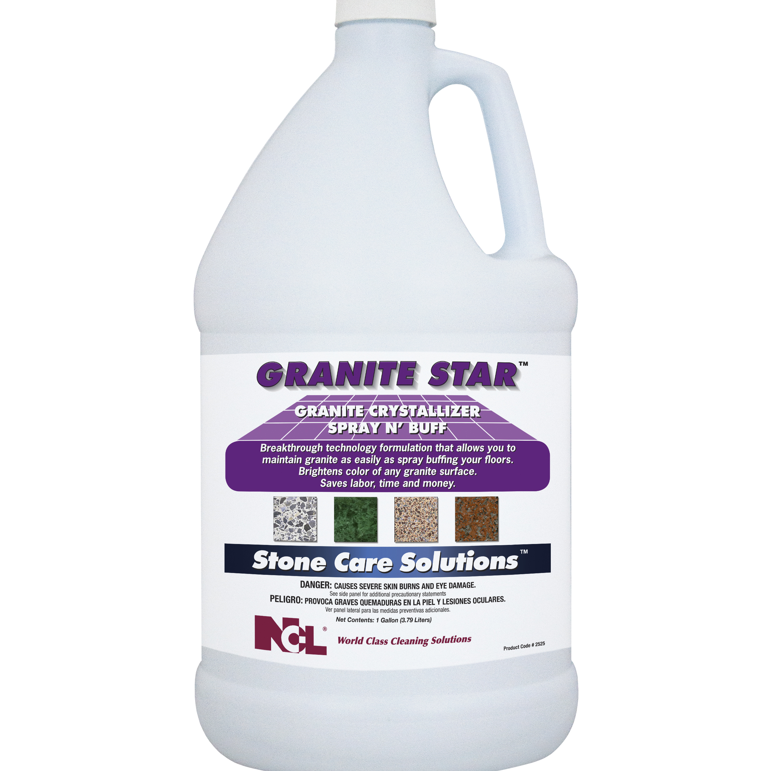  GRANITE STAR Spray N' Buff Crystallizer 4/1 Gal. Case (NCL2525-29) 