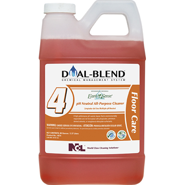  DUAL-BLEND #4 Earth Sense pH Neutral All Purpose Cleaner 4/1 DUAL-BLEND 80 OZ Case (NCL5074-24) 